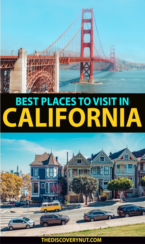 Discover best places to visit in California #california #californiatravel #northamericatravel #roadtrip #travelusa Places To Visit In California, Family Traveling, Central Coast California, Channel Islands National Park, Places In California, Us Travel Destinations, Family Destinations, California Travel Road Trips, Travel Asia