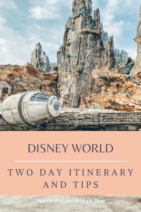 Itinerary for Two Days in Disney World Disney World Itinerary, Disneyland Guide, Disney World Guide, Disney World For Adults, Disney 2023, 2023 Ideas, Disney Adult, Disney Resort Hotels, Disney World Tickets