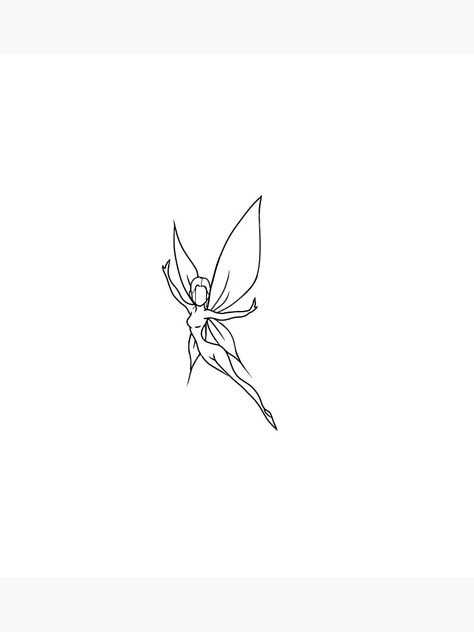 Pen Color Meaning Spiritual, Minimalist Fairy Tattoo Small, Fine Line Fairy Tattoo Small, Fairy Outline Simple, Sage Tattoo Simple, Girly Tattoo Flash Sheet, Holistic Tattoos For Women, Minimalistic Fairy Tattoo, Unique Girly Tattoos