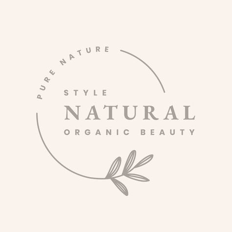 Natural Branding Design, Aesthetic Logo, Business Branding Design, Spa Logo, Logo Design Set, Beauty Salon Logo, Boho Logo, Organic Logo, Natural Branding