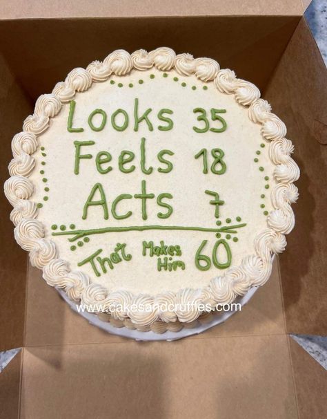 Money Cake Ideas For Men, Funny Cakes For Men, Birthday Cake Writing Ideas Funny, Old Man Cake, Funny Birthday Cakes For Men, 51 Birthday, Birthday Cake Writing, Chocolate Cake Designs, Dad Birthday Cakes