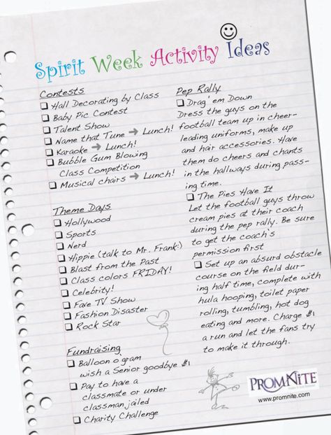 Spirits Week Ideas, Spirit Week Games Activities, Spirt Week Ideas For Work, Trendy Spirit Week Ideas, Christian School Spirit Week Ideas, Disney Spirt Week Ideas, Peewee Homecoming Ideas, Themes For Spirit Week, We Got The Beat Spirit Week