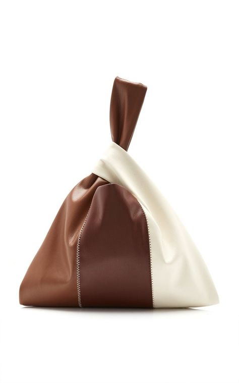 Edie Parker | Moda Operandi Japanese Knot, Japanese Knot Bag, Knot Bag, Vegan Leather Tote, Bucket Bags, Edie Parker, Leather Bag Women, Fabric Bags, Carry All Bag