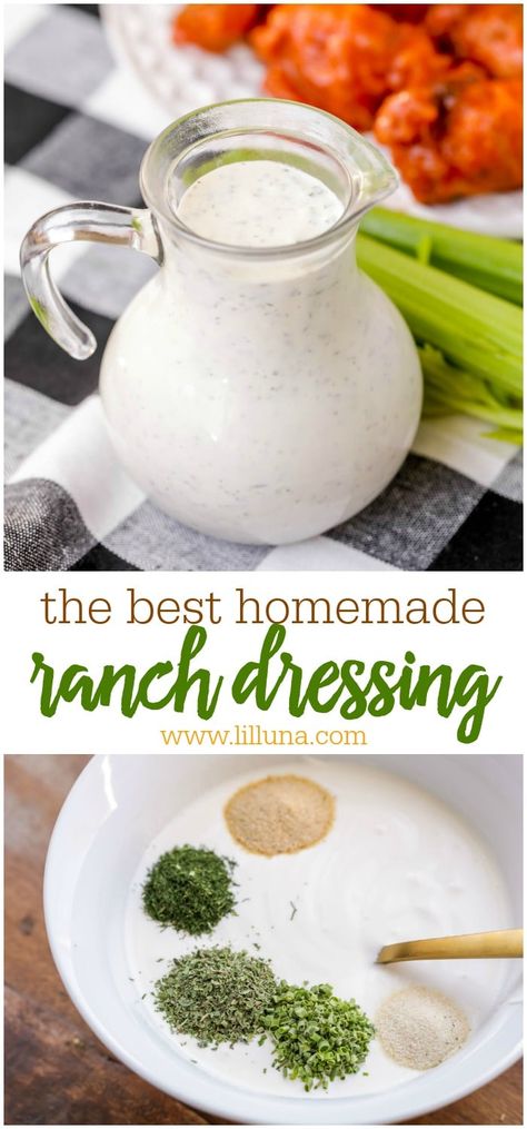 Best Homemade Ranch Dressing, Best Homemade Ranch, Homemade Buttermilk Ranch Dressing, Homemade Buttermilk Ranch, Ranch Dressing Recipe Homemade, Buttermilk Ranch Dressing, Buttermilk Ranch, Ranch Dressing Recipe, Homemade Ranch Dressing