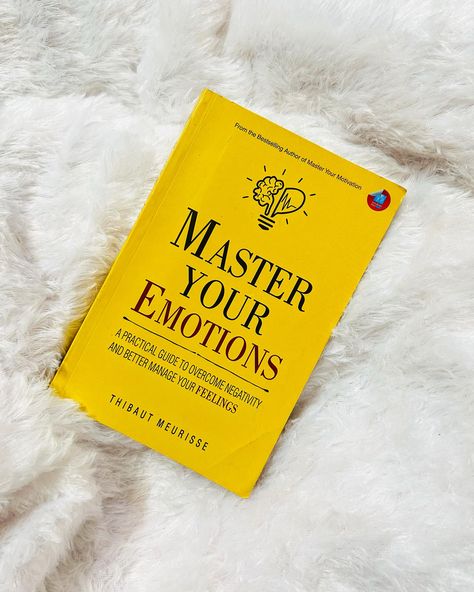 How To Master Your Emotions, Master Your Emotions Book, Positivity Books, Intelligent Books, Mindset Books, Control Emotions, Master Your Emotions, How To Control Emotions, Positive Books