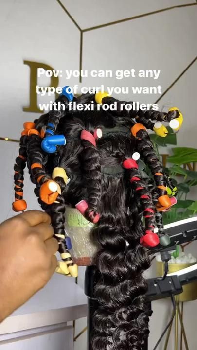 Rod Curls, Flexi Rod Curls, Flexi Rods, Prom Couples, Crystal Lace, Loose Waves Hair, Port Harcourt, Ombre Wigs, Colored Wigs