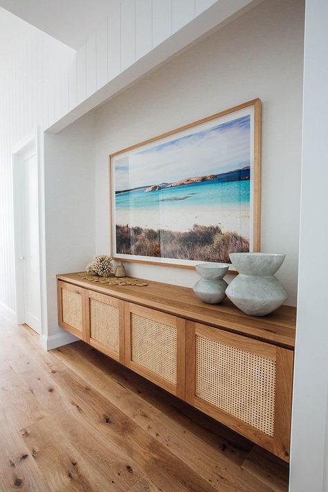 PIN @sophiekateloves   Kyal and Kara's Central Coast Australia home renovation Thanksgiving Beach, Mismatched Living Room Furniture, Renovation Diy, Living Room Furniture Arrangement, Coastal Living Rooms, Futurism, Style At Home, Furniture Arrangement, Beach House Decor