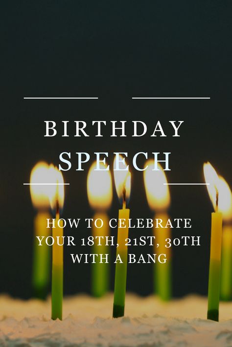 The key to giving a great birthday speech, as ever, is to make it relevant and appropriate. And, where possible to sprinkle a little magic to ensure that your speech is remembered for all the right reasons. Welcome Speech For Birthday Party, Birthday Speech For Myself, Speech Writing Tips, Birthday Speech, Toast Speech, Speech Writing, Birthday Toast, Funny Speeches, 39th Birthday