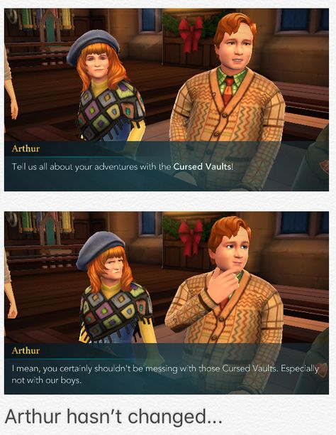 Mr and Mrs Weasley Hogwarts mystery Bill Weasley Hogwarts Mystery, Charlie Weasley Hogwarts Mystery, Hogwarts Mystery Memes, Hogwarts Mystery Mc, Harry Potter Hogwarts Mystery, Glume Harry Potter, Magic And Mystery, Harry Potter Games, Harry Potter Memes Hilarious