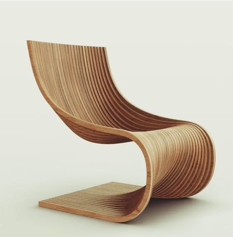 Wavy Furniture, Parametric Chair, Mandala Project, Couch Design, Dorm Living, Cnc Wood, Parametric Design, Nature Inspired Decor, College Design