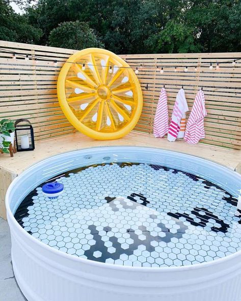 30 Dreamy Stock Tank Pool Ideas Tank Pool Ideas, Stock Tank Pool Ideas, Galvanized Stock Tank, Stock Tank Swimming Pool, Tank Swimming Pool, Stock Pools, Stock Tank Pool Diy, Tank Pool, Stock Tank Pool