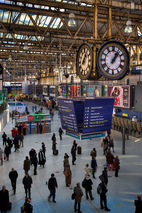 England Train Station, Waterloo Train Station, Waterloo Station London, Uk Train Station, British Train Station, London Train Station, London Station, London Train, Waterloo London