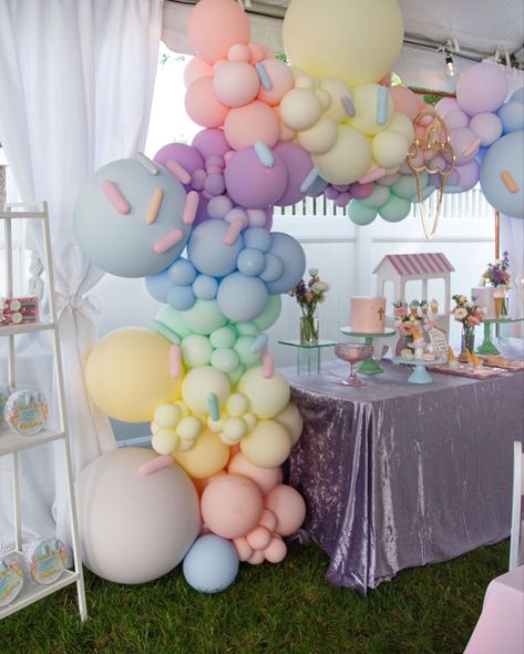 2 Sweet Balloon Garland, Dessert Balloon Garland, Sprinkles Balloon Garland, Ice Cream Theme Party Decorations, Umbrella Balloon Garland, Two Sweet Balloon Arch, Sweet One First Birthday Balloon Garland, Ice Cream Theme Balloon Arch, Ice Cream Party Balloon Garland