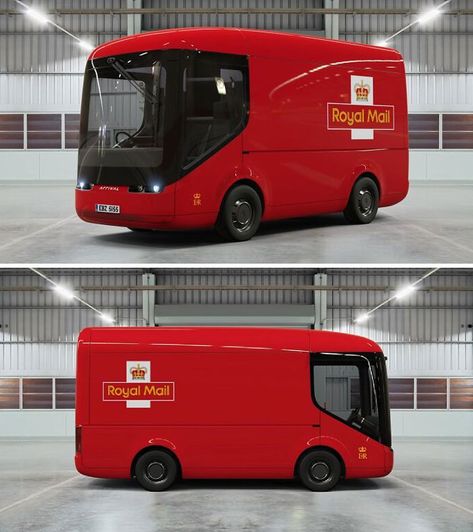 Royal Mail's New Electric Delivery Van Is Just The Cutest Gothic Victorian House, Electric Van, Delivery Van, Step Van, Kei Car, Design Fails, Classic Vans, Pixar Movies, German Design