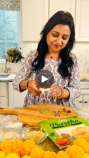 695K views · 18K reactions | Surprise your loved ones this festive season with Gujiya Hearts! 💕✨ A delicious twist on the classic Gujiya, made with flaky Kawan Parathas, homemade mawa, and a fun heart-shaped surprise! 🧡 Baked or Air fried, these fun treats are as delightful as they are tasty! Who’s ready for a bite? 😍

Comment ‘Gujiya recipe’ to get the full recipe sent straight to your DMs! 💬📩

#indiansweets #FestiveTreats #festivevibes #DesiFood #easyrecipe | Archana Mundhe | Rahul Vaidya · Garbe Ki Raat Gujiya Recipe, Rahul Vaidya, Desi Food, Indian Desserts, Indian Sweets, Festive Treats, Fun Treats, Festive Season, Taste Buds