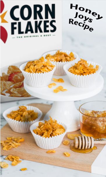 Honey Joys Recipe, Honey Cornflakes, Honey Joys, Gluten Free Party Food, Flake Recipes, Party Snacks Easy, Snack Treat, Corn Flakes, Birthday Food