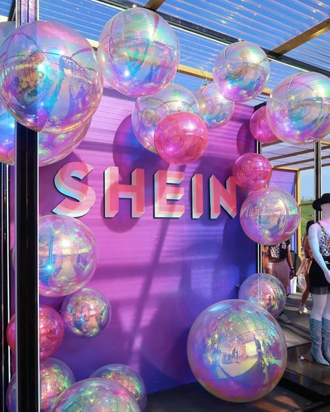 festival mode 🎡 • attending my first ever music festival with @shein_ca was an absolute DREAM! there were so many photo ops at SHEIN’s VELD booth, a makeup touchup station and even a glam cam! truly an unforgettable experience. • outfit search IDs top 33753339 skirt 35387498 boots 18599361 • Use code CAMoka for 15% off🤍 • #popoutwithshein #SHEINCanada #SHEINPartner #SHEINxVELD Coachella Theme Party Decoration, Music Booth, Coachella Theme Party, Coachella Theme, Event Booth Design, Photo Booth Design, Selfie Wall, Festival Mode, Foam Party