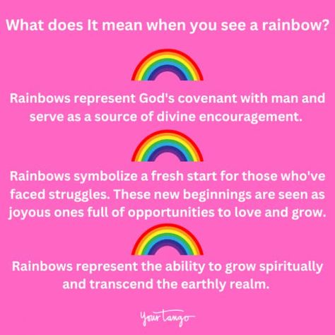 What It Means When You See A Rainbow Seeing A Rainbow Meaning, Seeing Rainbows Meaning, Rainbow Meaning Spiritual, Rainbow Symbolism, Spiritual Cards, Rainbow Meaning, Circle Rainbow, God's Help, Pre Engagement