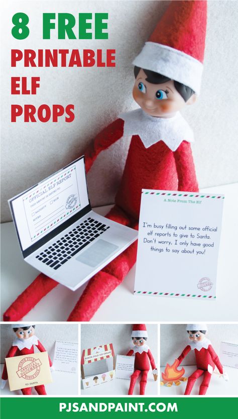 Elf On The Shelf Masks Free Printable, Elf On The Shelf Envelope Printable Free, Elf On The Shelf Adoption Certificate, Build An Elf Printable, Elf On The Shelf Stationary Printable, Elf Selfie Printable, Elf Stationary Printable Free, Elf Cards Free Printable, Elf Donuts Printable