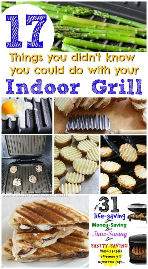 17 Things You Didn't Know You Could Do With Your Foreman Grill Electric Indoor Grill Recipes, Indoor Smokeless Grill Recipes, Ninja Indoor Grill Recipes, Indoor Griddle Recipes, George Foreman Grill Recipes, Foreman Grill Recipes, Trager Grill, George Foreman Recipes, Indoor Grill Recipes