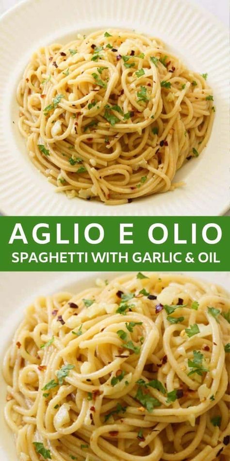 Olive Oil Pasta Sauce, Traditional Italian Pasta, Garlic And Oil, Makanan Italia, Resep Pasta, Olive Oil Pasta, Pasta Vegetariana, Pasta Alfredo, Aglio E Olio