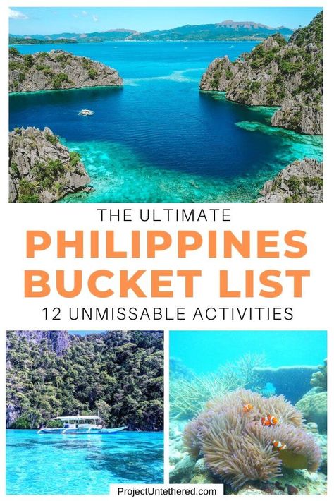 Best Places In The Philippines, Philippines To Do List, Things To Do In Palawan Philippines, Best Beaches In The Philippines, Best Places To Visit In Philippines, What To Do In Philippines, Travel To The Philippines, Philippines Things To Do, Places To Go In The Philippines