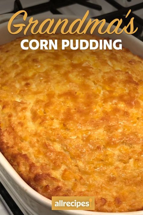 Pudding Nails, Corn Thanksgiving, Corn Pudding Recipe, Sweet Corn Casserole, Sweet Corn Pudding, Recipes Corn, Corn Recipes Side Dishes, Sweet Corn Recipes, Food Thanksgiving