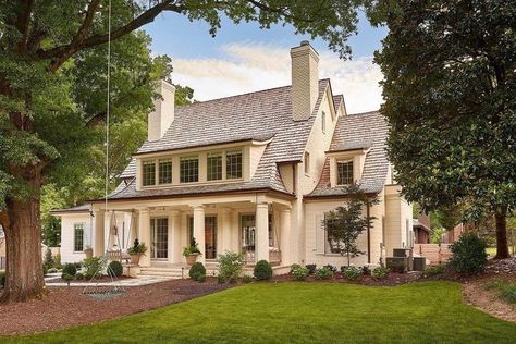 Instagram Farmhouse Exterior, French Country House, Dream House Exterior, Colonial House, Dream House Plans, Pretty House, Good Health, Cottage Homes, Traditional House