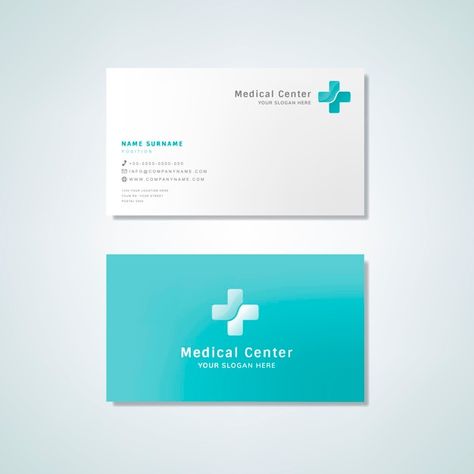 Doctor Business Cards, Folded Invitation, Studio Medico, Medical Business Card, Business Cards Layout, Design Mockup Free, Medical Business, Premium Business Cards, Modern Business Cards Design