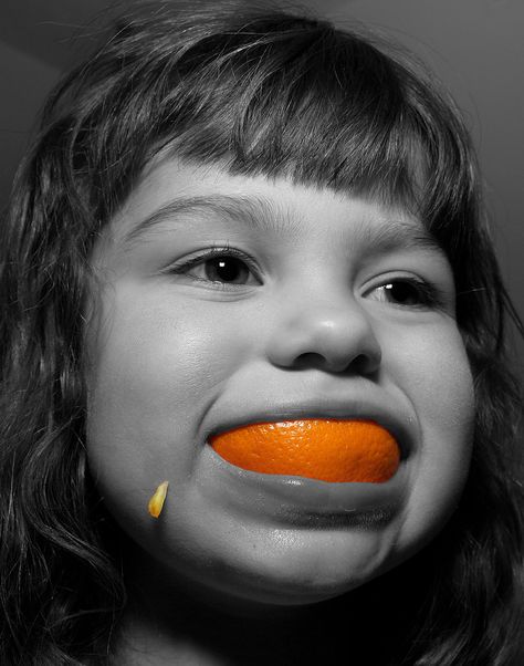 photo Photoshop Mask, Selective Color Photography, Orange Lipstick, Color Splash Photography, Splash Photography, Focus Photography, Body Shots, Food Bank, Orange Is The New