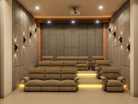 Mini Theater, Mini Theatre, Cinema Hall, Home Theatre Design Interiors, Home Theater Screens, Home Cinema Design, Home Theatre Design, Auditorium Design, Home Theater Room Design