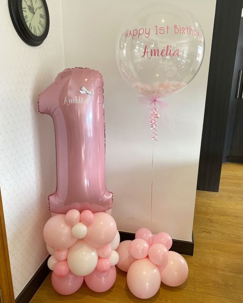 Balloon Arch Wedding, Baby Balloons, Balloon Craft, Balloon Happy Birthday, Baby Shower Unisex, Balloon Decoration Ideas, Happy Balloons, Balloon Bouquet Diy, 1st Birthday Balloons