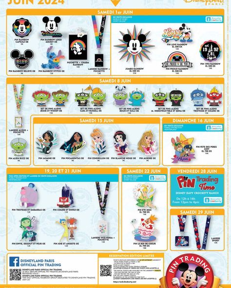 The new Disneyland Paris pin release schedule for June 2024 is available now. https://disneymouseketeer.com/disneyland-paris-june-2024-pin-release-schedule/ #disney #disneyland #disneyworld #disneygram #disneylife #disneyprincess #waltdisneyworld #disneypins #mickeymouse #marvel #starwars #pixarpins #disneyparks #frozen #disneyfan #disneylove #disneyplus #waltdisney #wdw #instadisney #disneylandparis #disneymagic #pixar #disneychannel #disneypintrading #disneyaddict #toystory #disneyinsta #... Disney Trading Pins, Disney Addict, Disney Life, Disney Plus, June 2024, Disneyland Paris, Disney Pins, Disney Love, Disney Magic