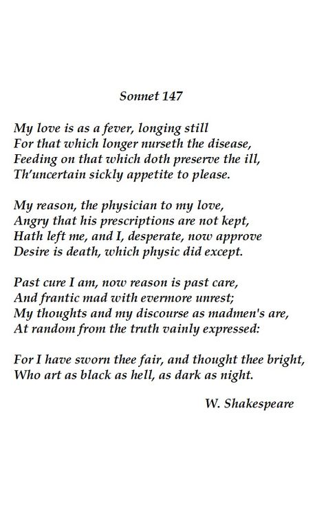 sonnet 147...as my good friend on Twitter, Kerry, pointed out, very appropriate for mr Thomas Sharpe Sonnet Aesthetic, Sonnet Poems, Victorian Poetry, Old Poetry, Shakespeare Sonnets, Thomas Sharpe, Pretty Writing, Prose Poetry, Poet Quotes