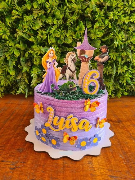 Disney Princess Birthday Cakes, Bolo Rapunzel, Rapunzel Cake, Rapunzel Party, Princess Birthday Cake, Disney Princess Birthday, Bunny Drawing, Disney Cakes, Party People