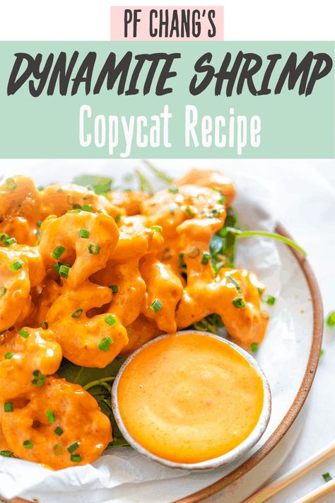 Shrimp Sauce Recipes, Dynamite Shrimp, Bang Bang Shrimp Recipe, Pf Chang, Bang Bang Sauce, Bang Bang Shrimp, Crispy Shrimp, Juicy Shrimp, Shrimp Recipes Healthy