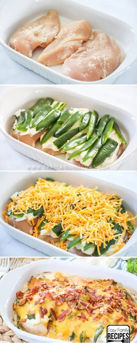 Jalapeno Popper Chicken Casserole, Popper Chicken Casserole, Jalapeno Popper Chicken Recipe, Popper Chicken, Jalapeno Popper Chicken, Fantastic Recipes, Resep Diet, Jalapeno Popper, God Mat