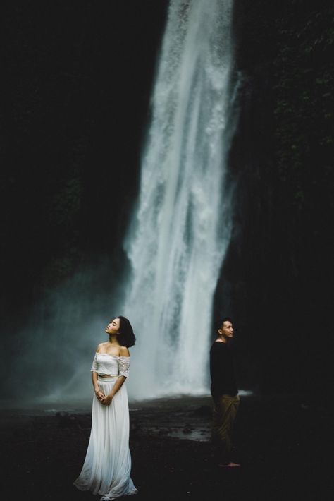 waterfall Pregnant Poses, Bali Couple, Island Photoshoot, Bridal Makeup Pictures, Waterfall Photoshoot, Camp Bach, Planning An Elopement, Kylie Morgan, Couples Beach Photography