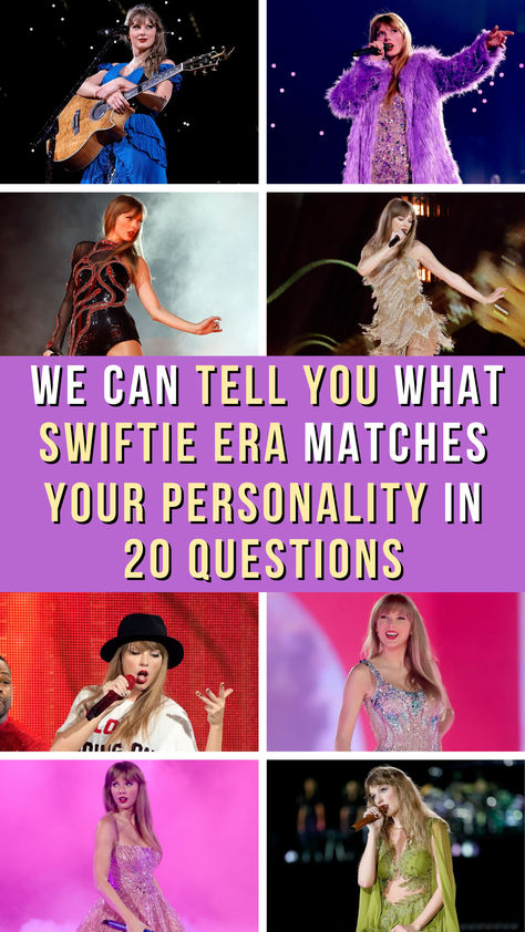 Do you want to know which Taylor Swift era matches your personal aesthetic? Take the quiz to find out. What Is My Taylor Swift Era, Different Eras Of Taylor Swift, Things To Do At A Taylor Swift Party, Taylor Swift Different Eras, Which Taylor Swift Era Are You, What Taylor Swift Era Are You, Buzzfeed Taylor Swift, What Taylor Swift Album Are You Quiz, What Taylor Swift Song Are You