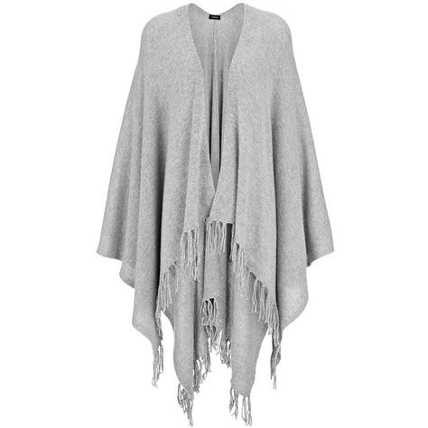 Joseph Spring Cashmere Poncho in GREY CHINE (3 865 SEK) ❤ liked on Polyvore featuring outerwear, cardigans, jackets, sweaters, tops, grey chine, style poncho, gray poncho, short poncho and grey cashmere poncho Joseph Fashion, Grey Poncho, Poncho Wrap, Cashmere Poncho, Rose Fashion, Poncho Cape, Polyvore Outfits, Ethnic Fashion, Fashion Set