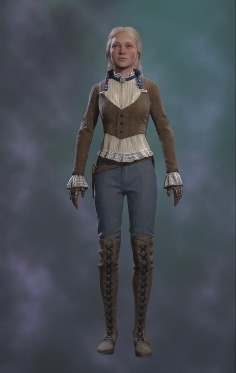 Hogwarts Legacy Clothing, Hogwarts Legacy Oc Female, Hogwarts Legacy Fashion, Hogwarts Legacy Outfits Female, Hogwarts Legacy Outfits, Hp Outfits, Ravenclaw Uniform, Harry Potter Words, Turn To Page 394