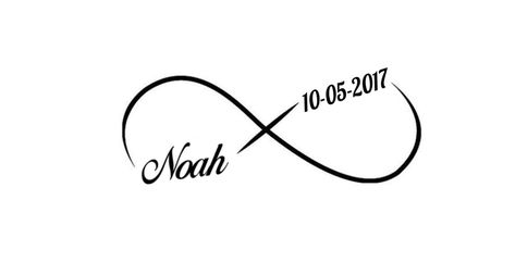 Noah Tattoo Ideas, Noah Tattoo Name, Noah Tattoo, Noah Name, Family Quotes Tattoos, Baby Name Tattoos, Tiny Tattoos For Women, Couples Ideas, Quotes Tattoos