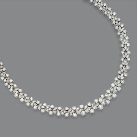 Diamond Necklace Set Simple, Marquise Diamond Necklace, Round Diamond Necklace, Indian Diamond Jewellery, Vintage Diamond Jewelry, Real Diamond Necklace, Diamond Chain Necklace, Women Costume, Diamond Necklace Designs