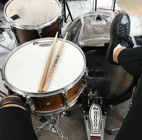 #instrument #band #aesthetic #drums The Wombats, Garage Band, Mötley Crüe, Music Aesthetic, James Potter, Stardew Valley, Drum Set, Character Aesthetic, Kraken