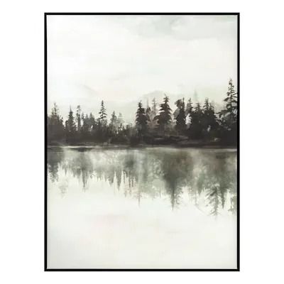 Framed Art | Framed Wall Prints & Paintings | At Home Home Forest, Large Framed Art, Winter Painting, Large Canvas Art, Black And White Wall Art, Nature Art Painting, Forest Landscape, The Grove, Affordable Wall Art