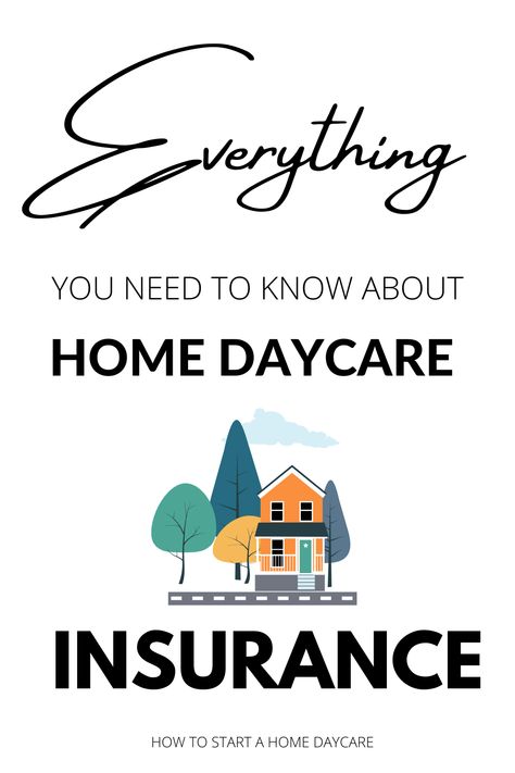 Running a home daycare can be a lot of work, but it can also be very rewarding. One thing to keep in mind, is that you may need home daycare insurance. This article will discuss whether or not you need home daycare insurance and what kind of coverage you should consider. Keep reading to learn more! Home Daycare Paperwork, Daycare Policies And Procedures, In Home Daycare, Daycare Business Plan, Daycare Business, Home Day Care, Starting A Daycare, Disaster Plan, Childcare Business