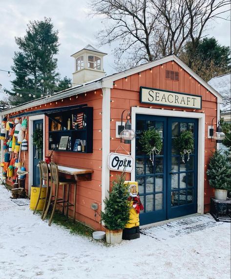 She Shed Bakery, Bakery Shed, Sustainable Coffee Shop, Backyard Boutique, Brain Storming Ideas, Popup Market, Shed Store, Garden Work Bench, She Shed Designs