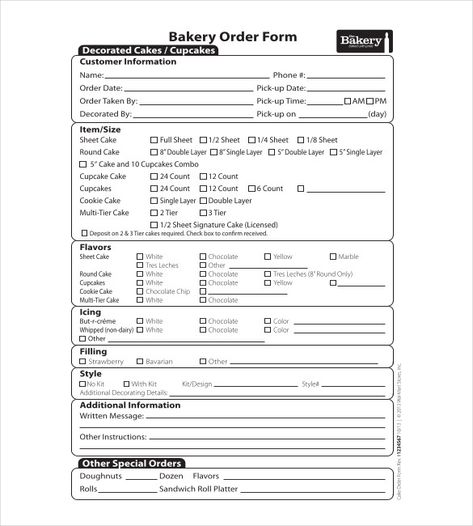 cake order forms printable Cake Order Form Template, Wedding Cake Order Form, Cake Order Form, School Admission Form, Cake Order Forms, Order Template, Order Form Template Free, Cake Quotes, Fresh Cake