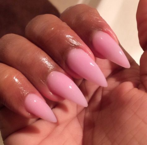 The Crystal Cult Nude Pink Stiletto Nails, Baby Pink Stiletto Nails, Nude Pink Almond Nails, Pink Almond Nails, Pink Stiletto Nails, Oval Nails Designs, Shiny Nails Designs, Wine Nails, Glam Life