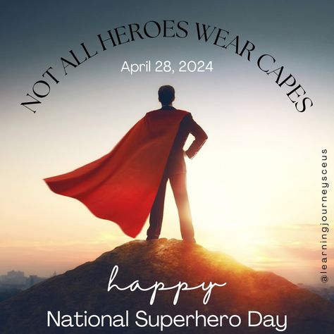 🦸 Happy National Superhero Day! 🌟 Today we celebrate the heroes among us, not all wear capes but they make a super impact in our lives. Especially in our workplaces, where everyday heroes strive to create positive, healthy environments. 🚀 In honor of these unsung workplace heroes, I'm thrilled to announce my LATEST Course Combo: 'Revitalizing The Workplace' and 'Ethical Empowerment'. This combo is designed to help managers create empowering work environments through easing burnout and settin... Superhero Day, What Makes A Hero, Everyday Heroes, Healthy Environment, Instagram Design, Among Us, Our Life, Celebrities, How To Wear